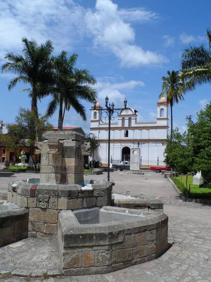 Zentralpark Copan Ruinas