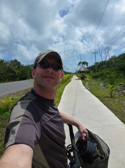 Auf dem Weg zum Strand