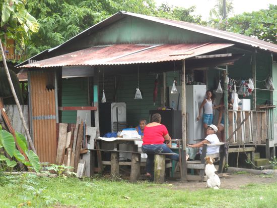 Den Trick mit den Wasserbeuteln gibt es auch in Costa Rica 