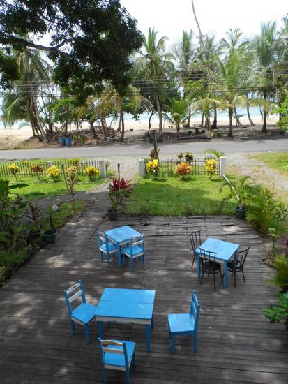 Blick aus dem Hostel