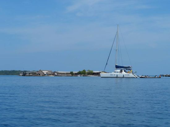 Unser Boot fuer die naechsten 5 Tage