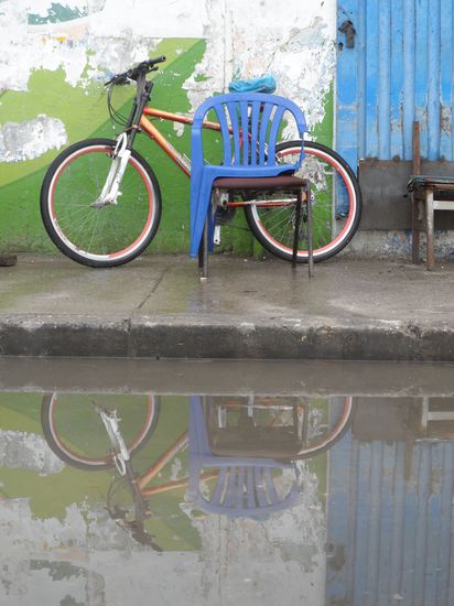 Tolle Spiegelbilder nach dem Regenschauer