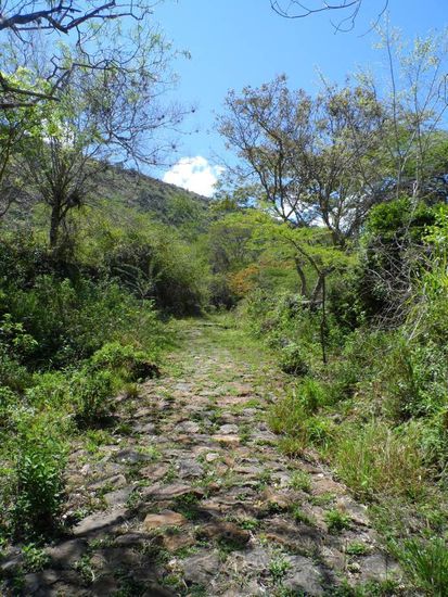 Und nix los auf dem Weg. Ich begegne auf dem kompletten Weg keinem weiteren Touristen.
