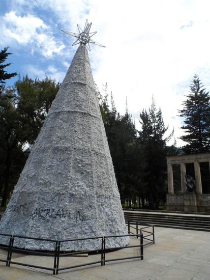 Weihnachtsbaum in Kolumbien