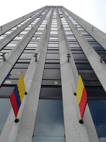 Kolumbiens hoechstes Gebaeude