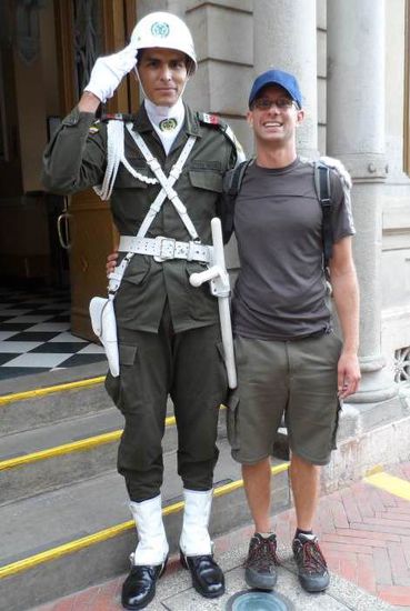 Freundlicher Empfang