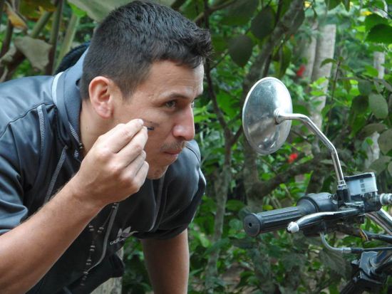 traditionelle Bemalung