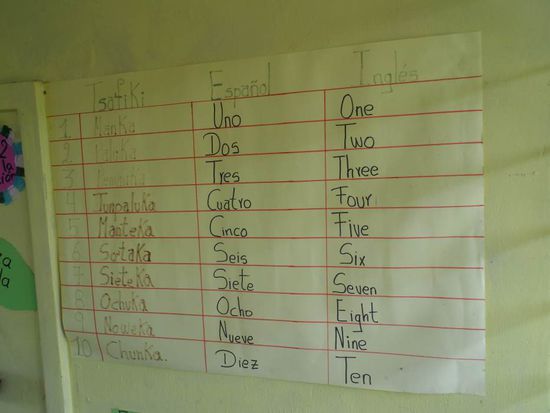 Tsafiki die Sprache der Tsachilas