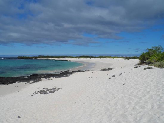 Schoener feiner Sandstrand