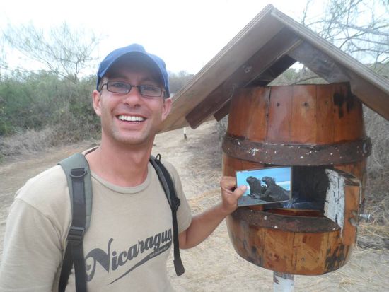 und eine macht sich jetzt auf ihren langen Weg von Ecuador nach Essen 