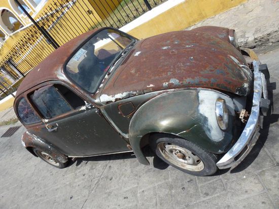 Platz 7: Der Klassiker in Mexiko - der VW Kaefer