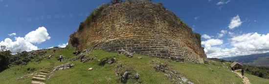 Erster Blick auf die Festungsanlage