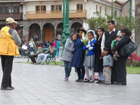 Fototermin zur ersten Kommunion