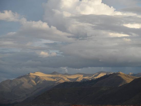 Ausblick auf die Berge um Cuzco