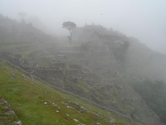 langsam verzieht sich der Nebel.....