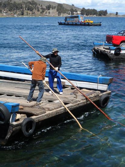 abstossen und los geht es