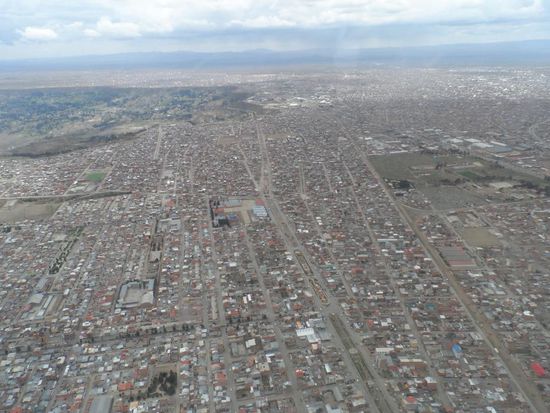Ne ne das ist nicht La Paz, das ist lediglich der "Vorort" El Alto