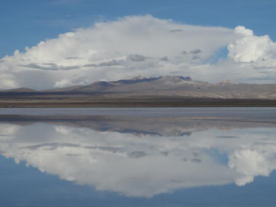 und zum Schluss noch ein paar schoen Spiegelbilder auf dem Salzsee