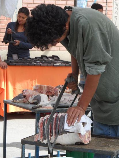 Ein Scheibchen Fisch gefaellig?