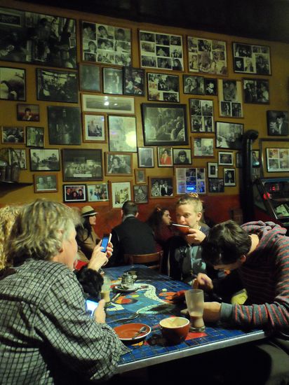 Sein Lieblingscafe in SF