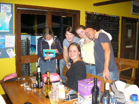 oder im Hostel