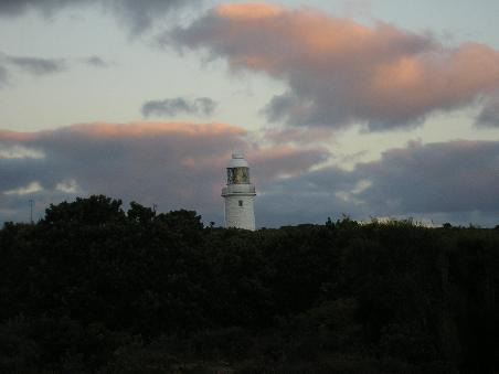 Am nur ca 10 Kilometer entfernten "Lighthouse" konnte man