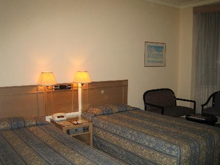 Das ist dochmal ne Abwechslung zu den Hostels eigenes Bad, Fernseher, Mini Bar, riesen Dusche, Dinner und Fruehstuecks buffet....