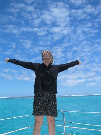 Ausflug auf einem Katamaran in Coral Bay