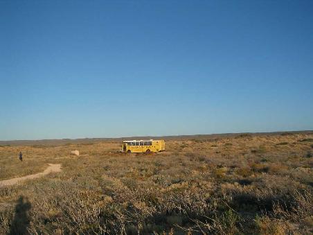 Easy Rider in the middle of nowhere