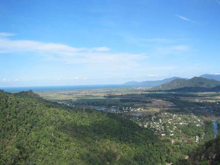 Aussicht auf Cairns und Umgebung