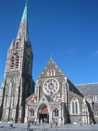 Christchurch Cathedral am Cathedral Square
