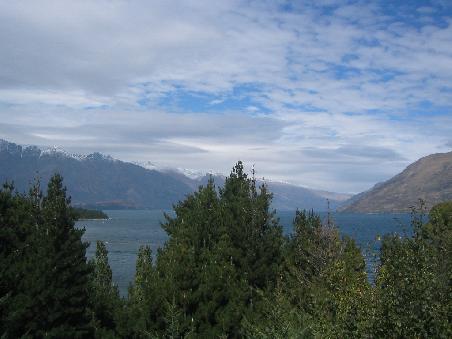 Aussicht vom Hostel