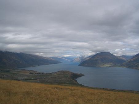 Aussicht auf Lake Wakatipu