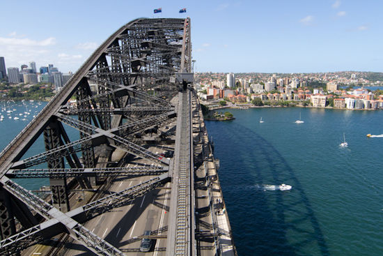 Harbour Bridge von oben