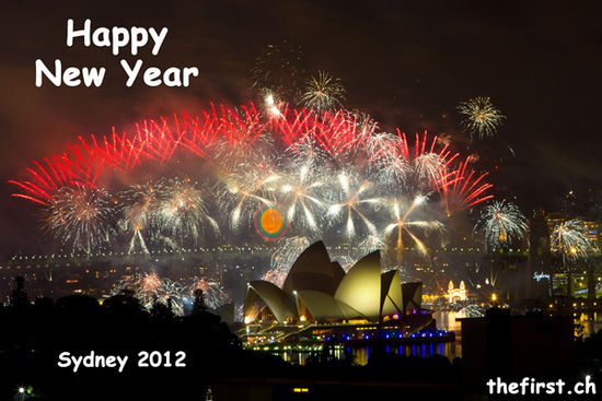 Happy New Year from Syndey