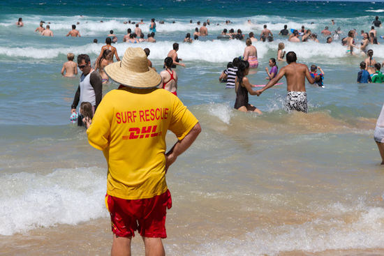 Lifeguard on duty