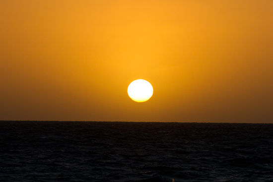 Sonnenuntergang in Fremantle