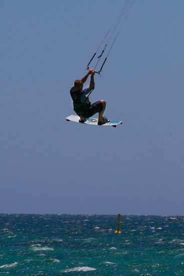 he believes he can fly !