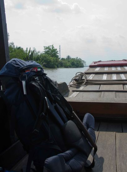 auf dem weg zum "homestay"