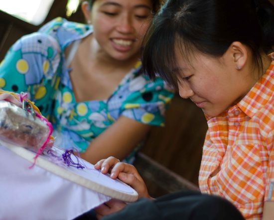 Wong versucht auch mal das Handwerk