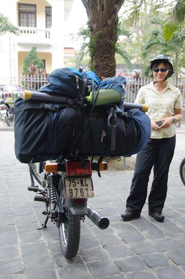 ... was durch ein paar Gummibänder erstaunlich stabil war - auch wenn es nicht so aussieht.