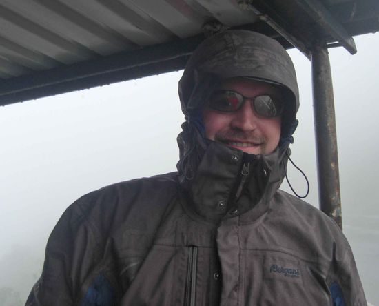 ... waren wir über unsere Regenjacken/-hosen sehr froh