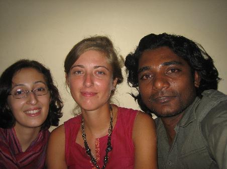 Meine Freunde Susana + Suraj - mein letzter Abend in Bangalore...