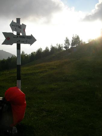 nach 3 Stunden Aufstieg unser erster Schlafplatz