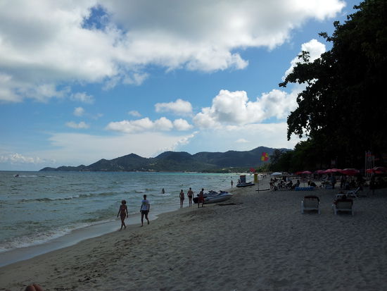 Chaweng Beach, Epizentrum von Samui