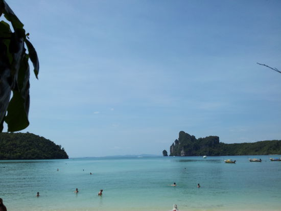 Die nördliche Bucht vor der Ebbe