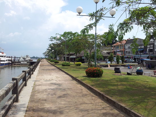 Fluss Krabi Blickrichtung Süden