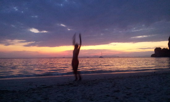 Sonnenuntergang am Railay West