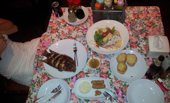 Nochmal ordentlich Abendessen!