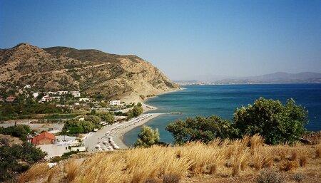 Strand von Agia Galini.